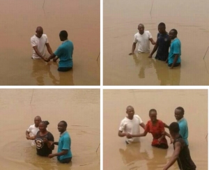 Water Baptism holds in GEWC, Kogi State