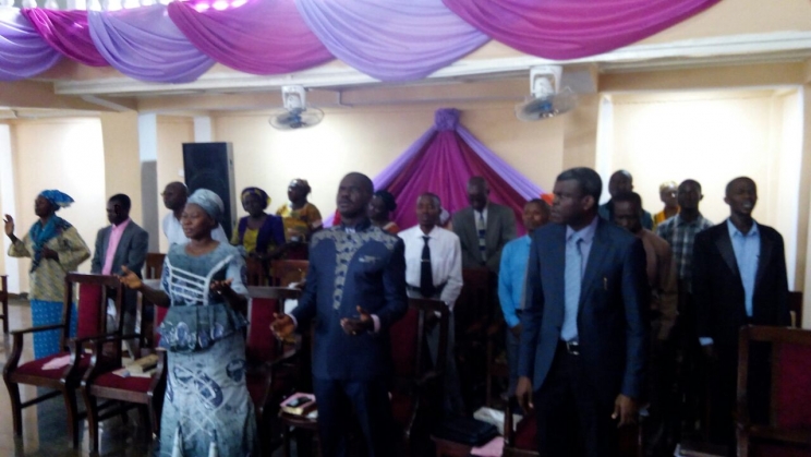 Pastor Isaac Olori visits GEWC Sierra Leone